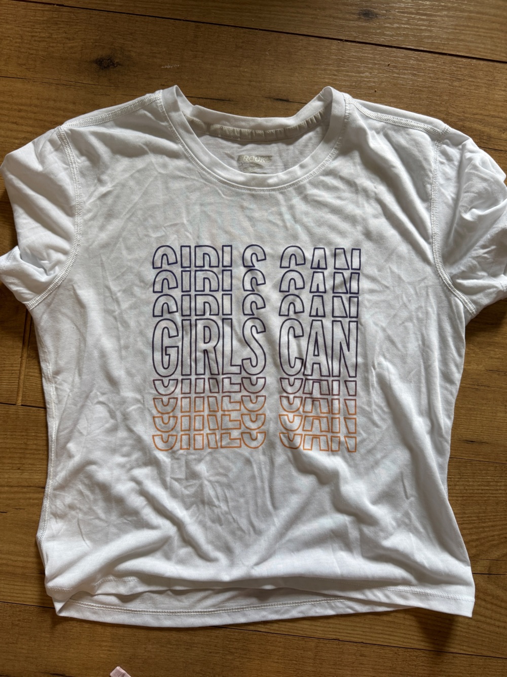 Brooks empowerHer collection women’s running tee “girls can”